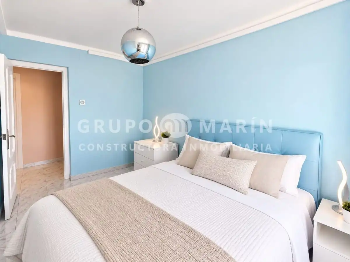 Bedroom of Flat for sale in Badalona  with Heating and Terrace
