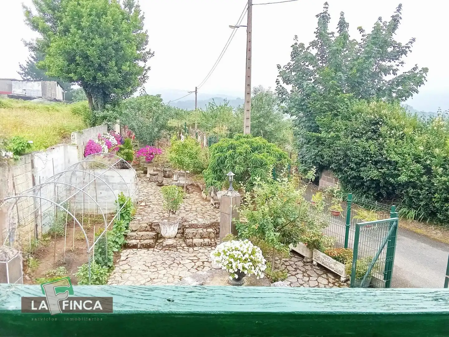 Jardín de Casa o chalet en venta en Oviedo  con Calefacción, Terraza y Trastero
