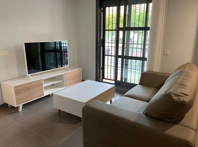 Sala d'estar de Pis de lloguer en Sagunto / Sagunt amb Terrassa, Moblat i Forn