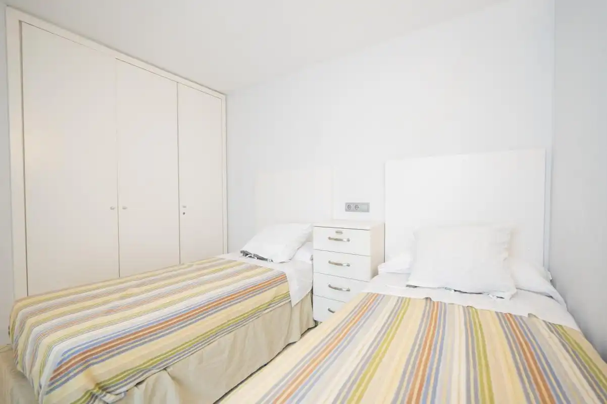 Bedroom of Flat for rent in Eivissa  with Air Conditioner, Heating and Swimming Pool