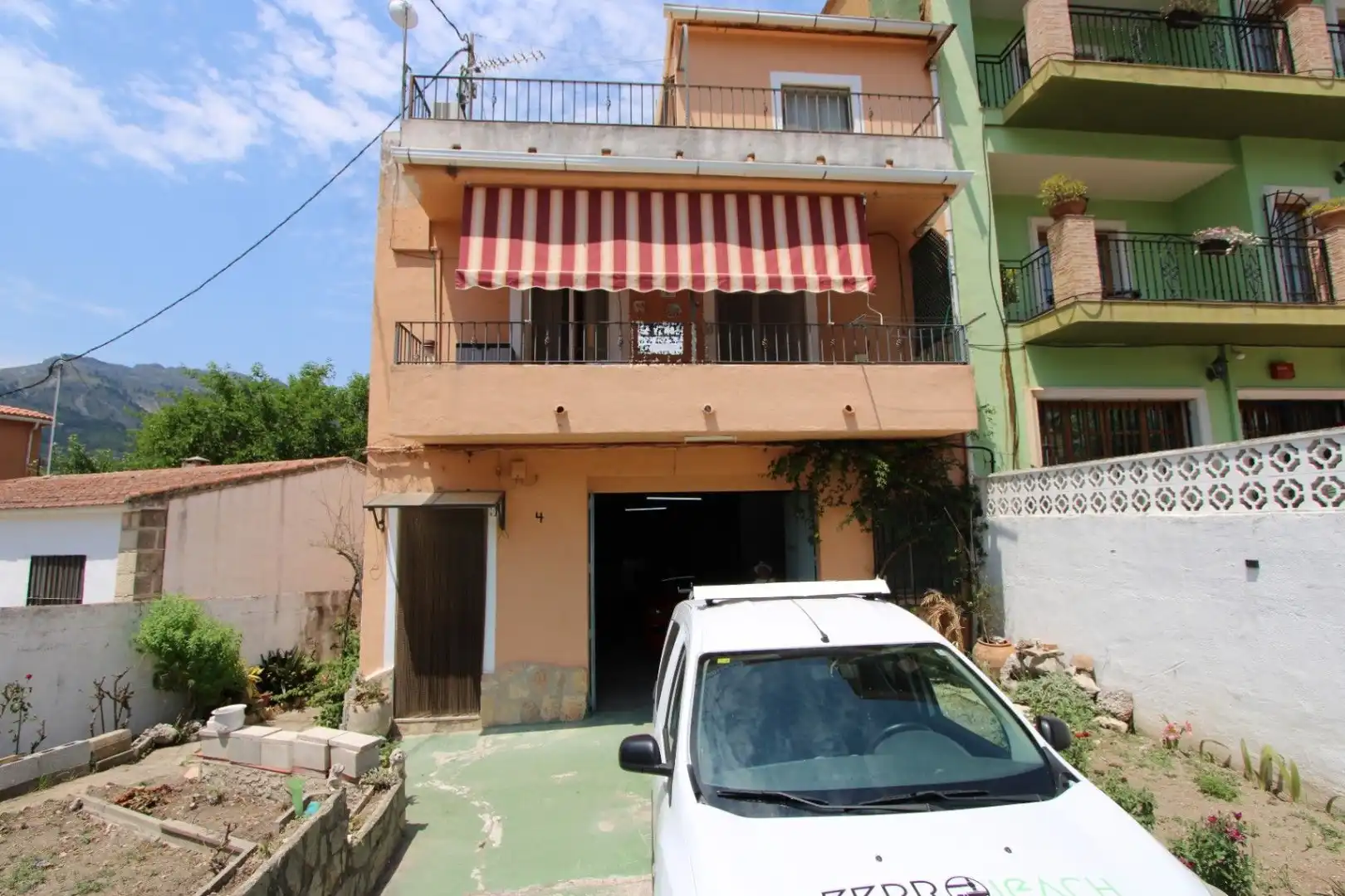 Vista exterior de Finca rústica en venta en Beniardà con Aire acondicionado, Calefacción y Terraza