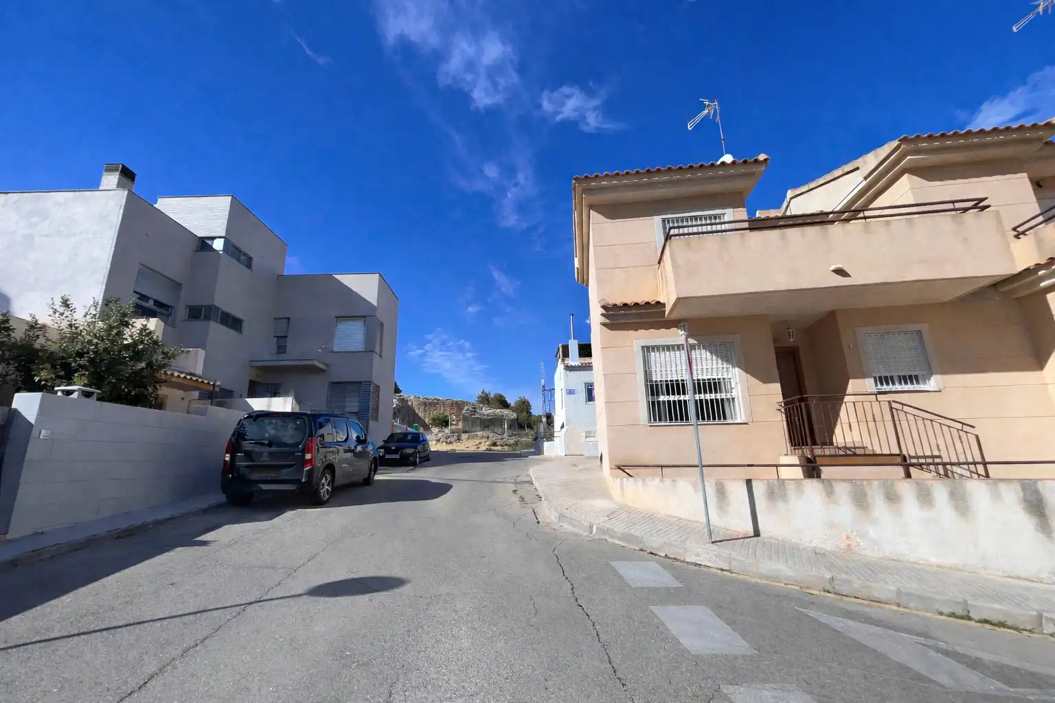 Vista exterior de Casa adosada en venta en Cartagena con Aire acondicionado, Calefacción y Jardín privado