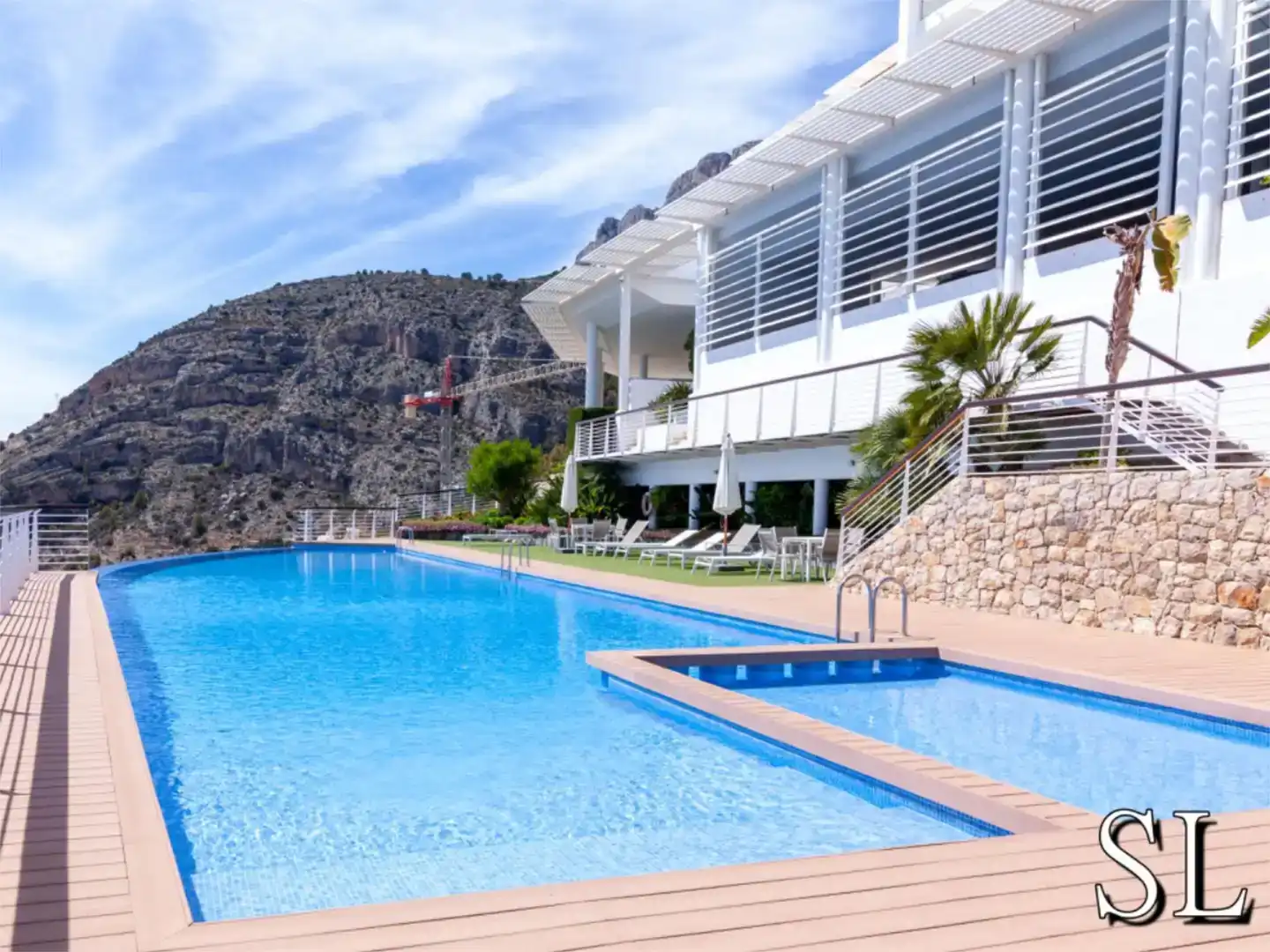 Swimming pool of Flat for sale in Altea  with Air Conditioner and Swimming Pool