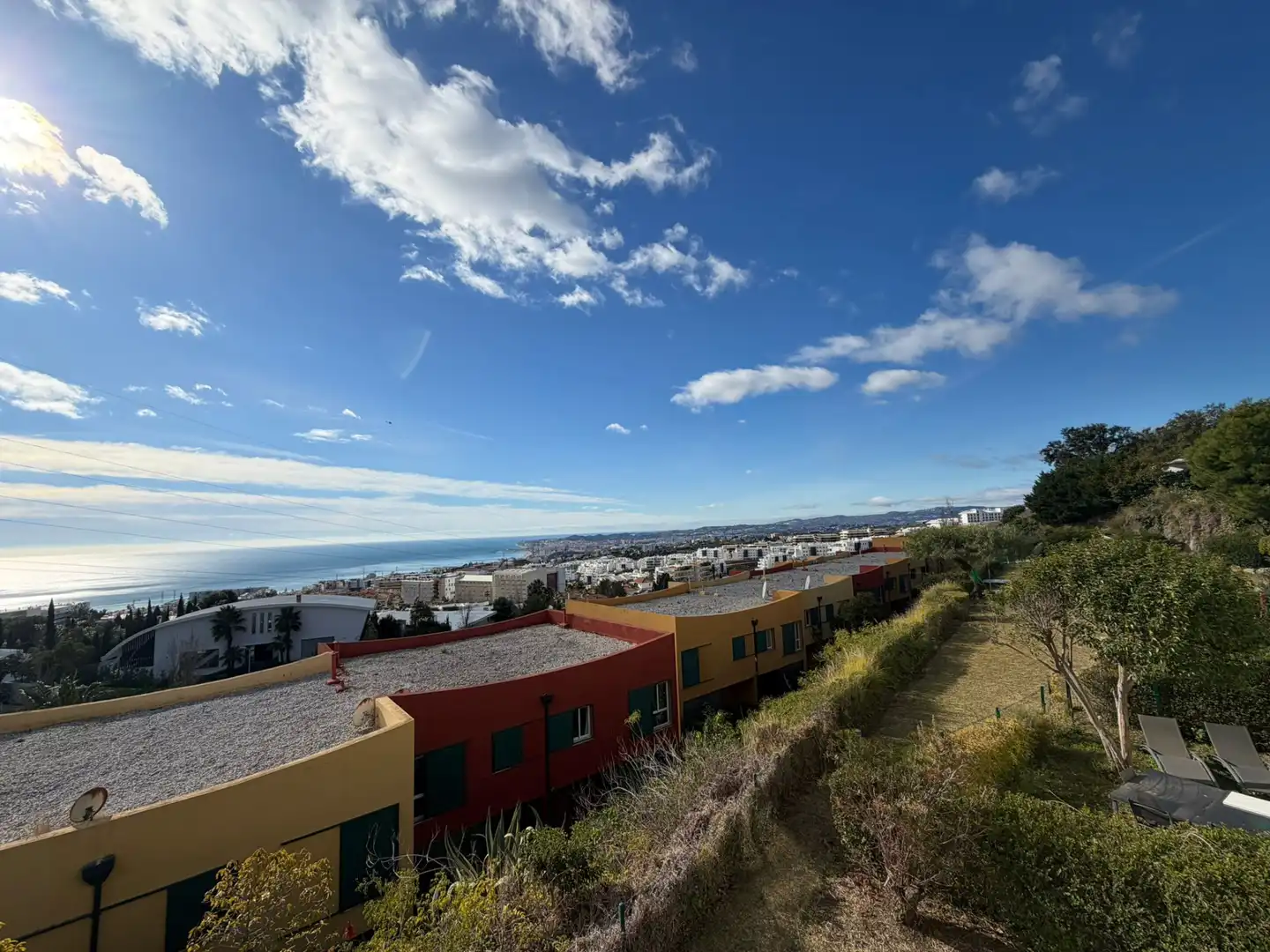 Exterior view of Flat for sale in Fuengirola  with Air Conditioner, Terrace and Furnished
