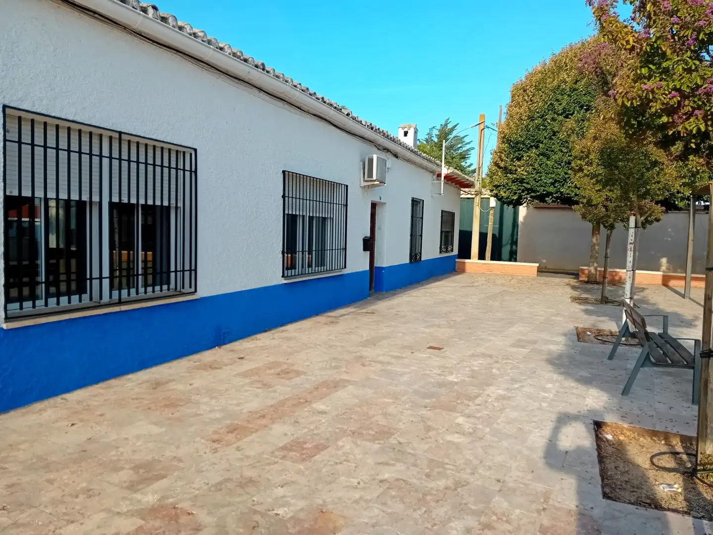 Außenansicht von Country house zum Verkauf in Calzada de Calatrava mit Klimaanlage, Heizung und Terrasse