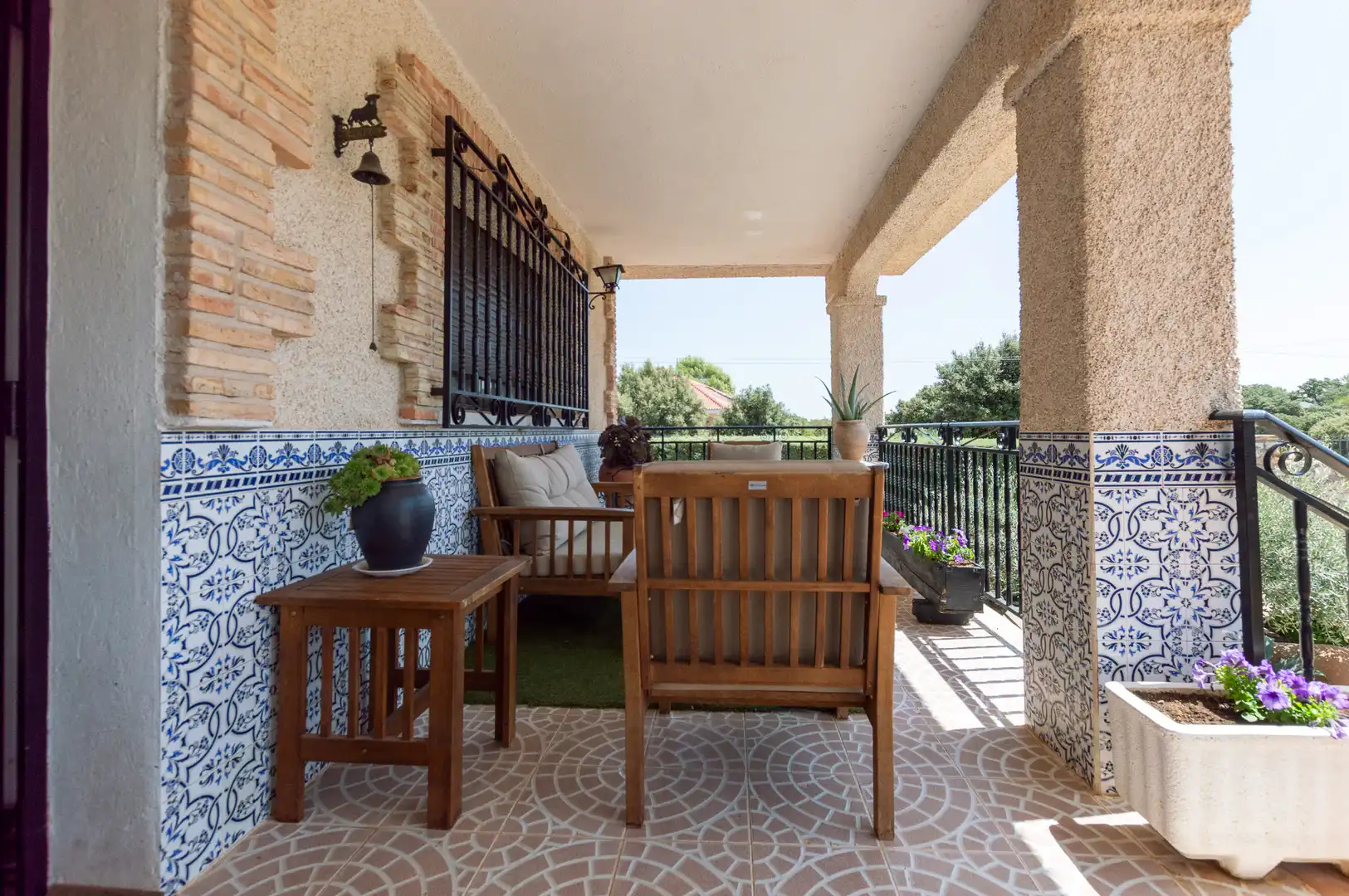 Terraza de Casa o chalet en venta en Hontoba con Calefacción, Jardín privado y Terraza