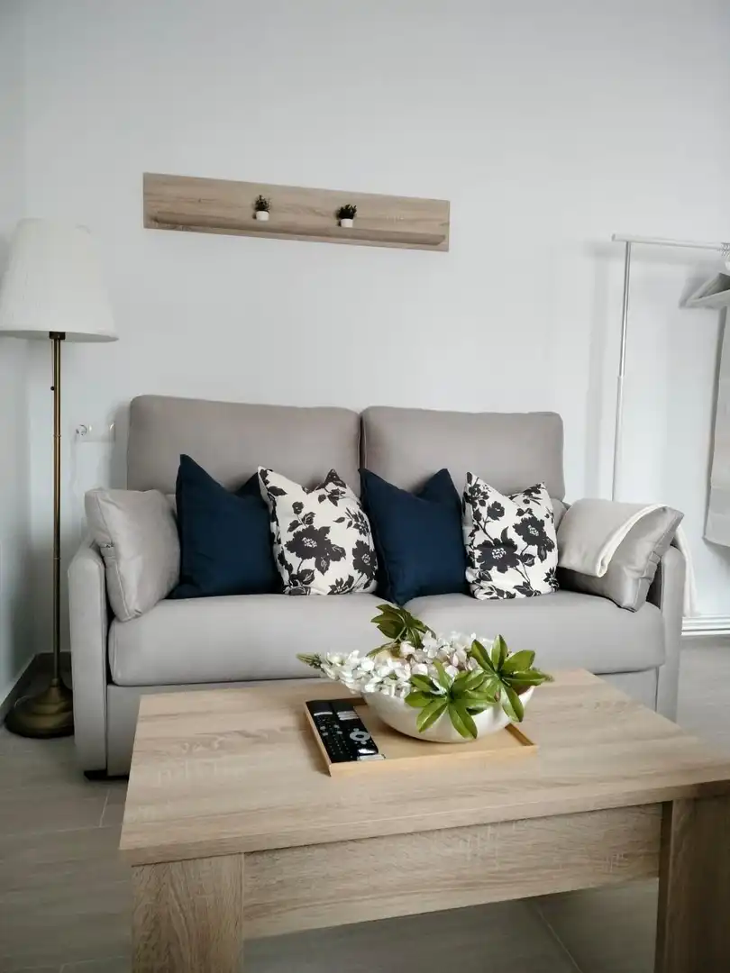 Sala de estar de Casa o chalet en venta en Benalmádena con Aire acondicionado, Calefacción y Jardín privado