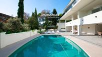 Exterior view of House or chalet for sale in Castelldefels  with Air Conditioner, Terrace and Swimming Pool