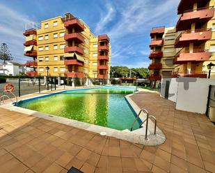 Swimming pool of Flat for sale in La Antilla  with Terrace and Community pool