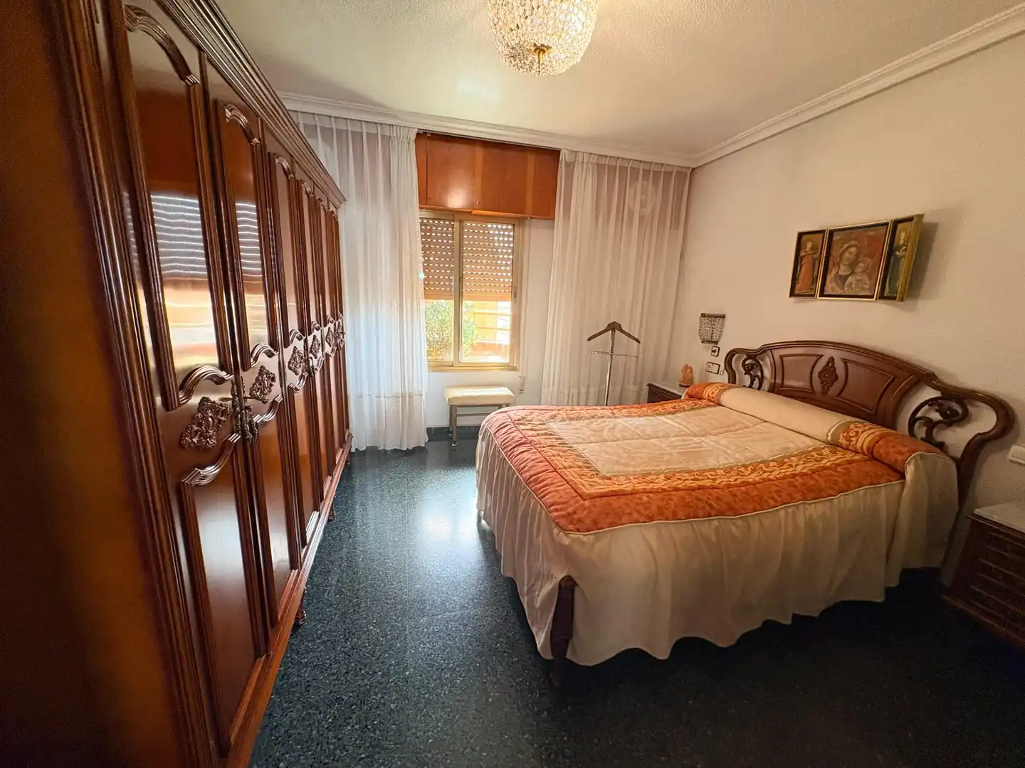 Bedroom of Flat for sale in Almansa  with Heating, Terrace and Storage room