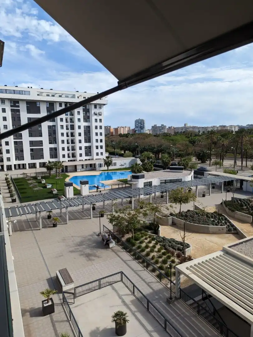 Piscina de Pis de lloguer en Alicante / Alacant amb Aire condicionat, Calefacció i Parquet