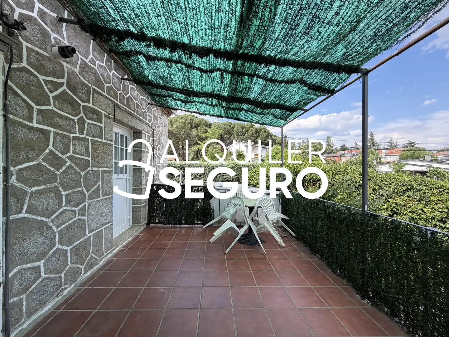 Terraza de Casa o chalet de alquiler en Moralzarzal con Calefacción y Terraza