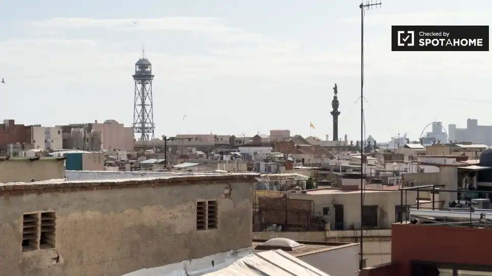 Appartamento con terrazza in affitto a Ciutat Vella, imagen 14