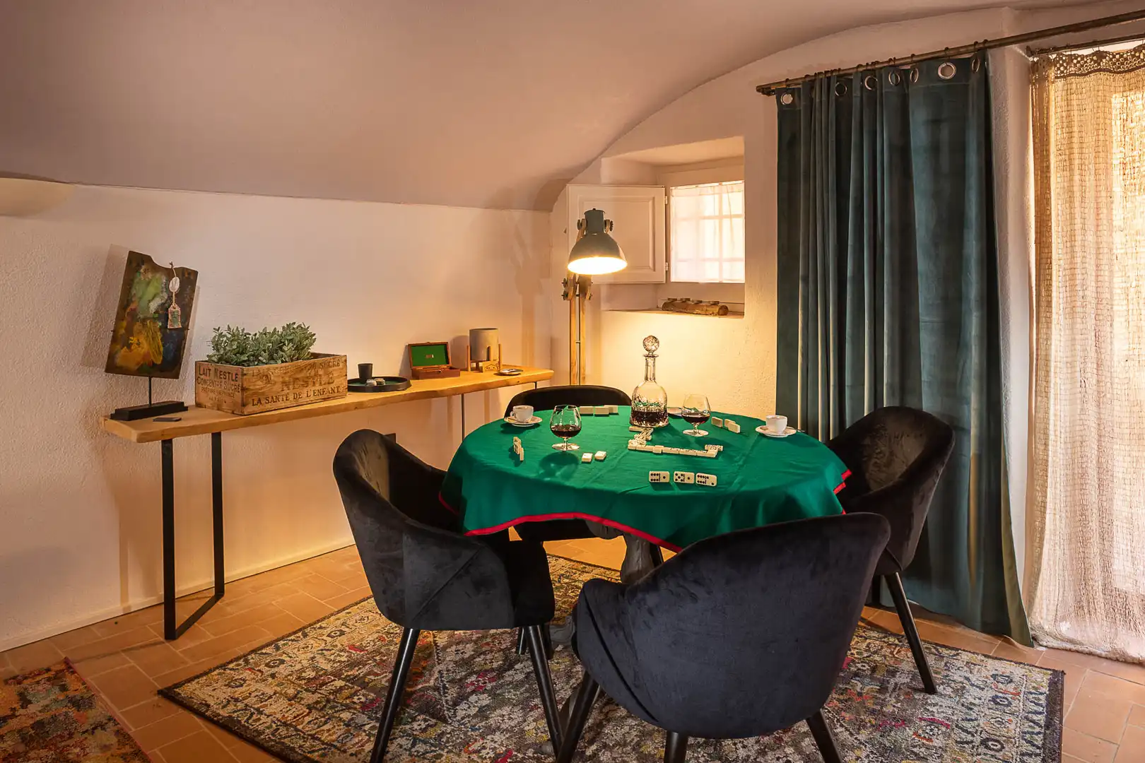 Comedor de Finca rústica en venta en Cistella con Aire acondicionado, Calefacción y Jardín privado