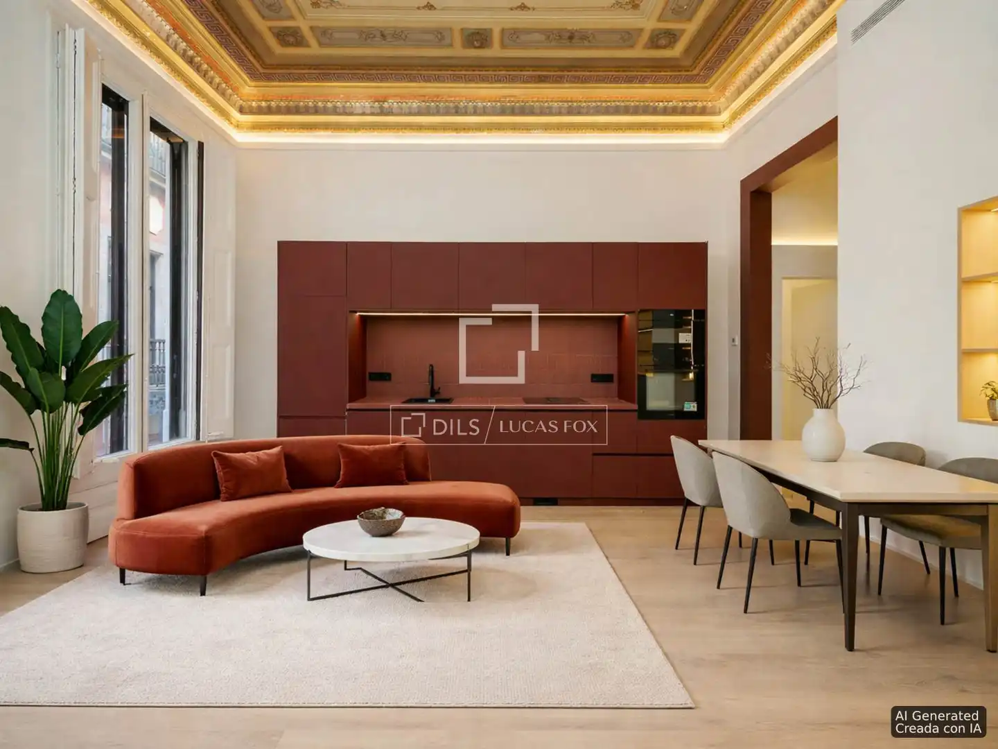 Sala de estar de Piso en venta en Barcelona con Aire acondicionado, Calefacción y Balcón
