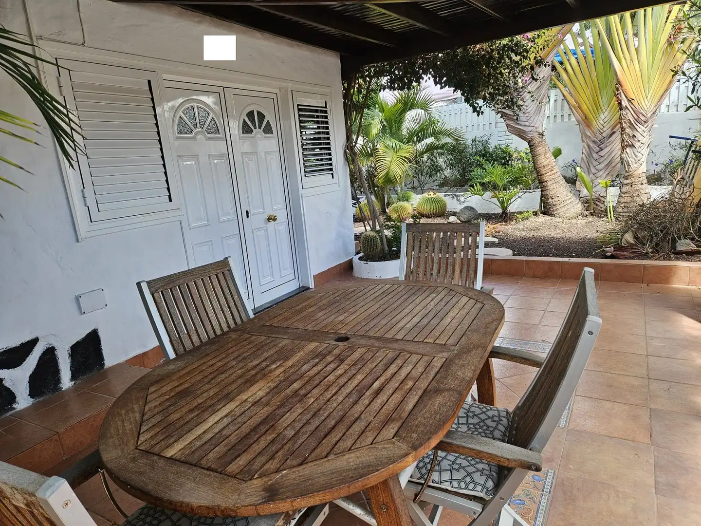 Terraza de Casa o chalet en venta en San Bartolomé de Tirajana con Aire acondicionado, Jardín privado y Amueblado