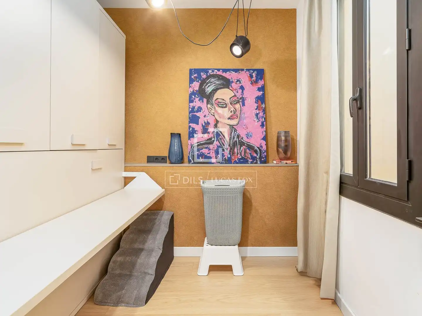 Badezimmer von Wohnung zum Verkauf in Barcelona mit Klimaanlage, Terrasse und Balkon