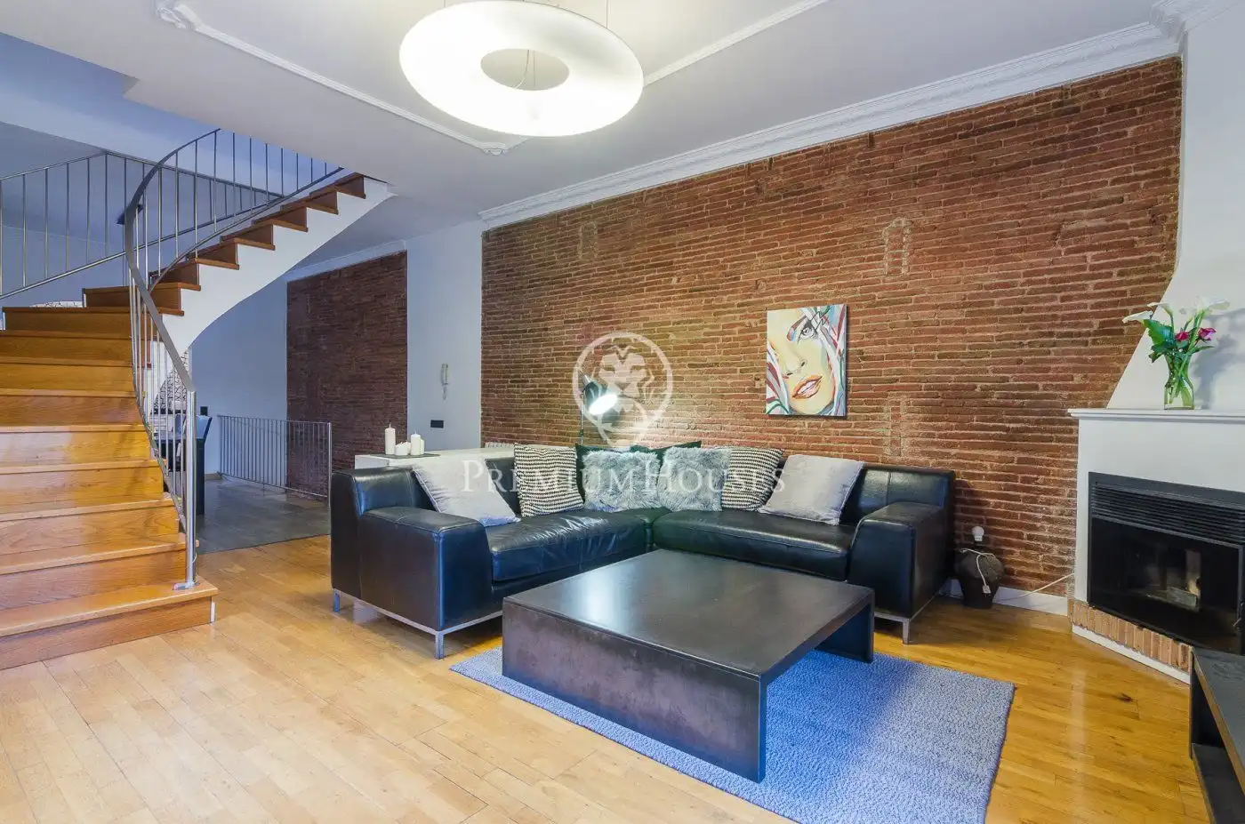 Sala de estar de Casa o chalet en venta en Mataró con Calefacción y Parquet