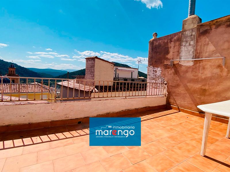 Exterior view of Country house for sale in Azuébar  with Terrace and Storage room