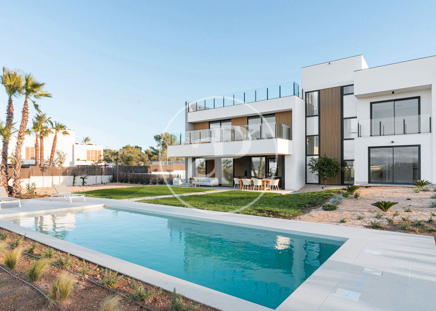 Exterior view of House or chalet for sale in  Palma de Mallorca  with Air Conditioner, Heating and Private garden