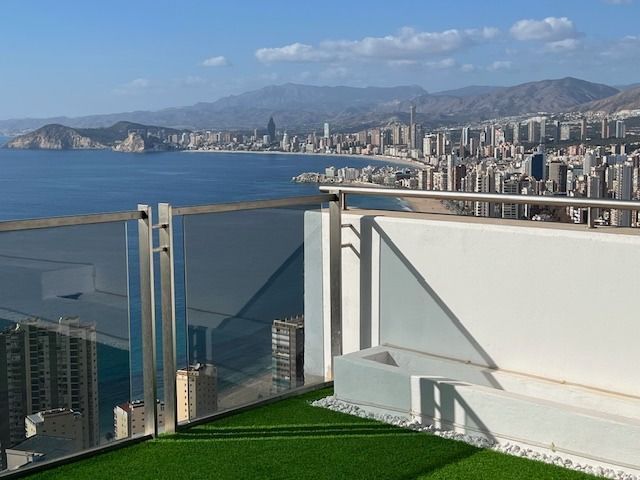 Terrasse von Maisonette zum Verkauf in Benidorm mit Klimaanlage, Heizung und Terrasse