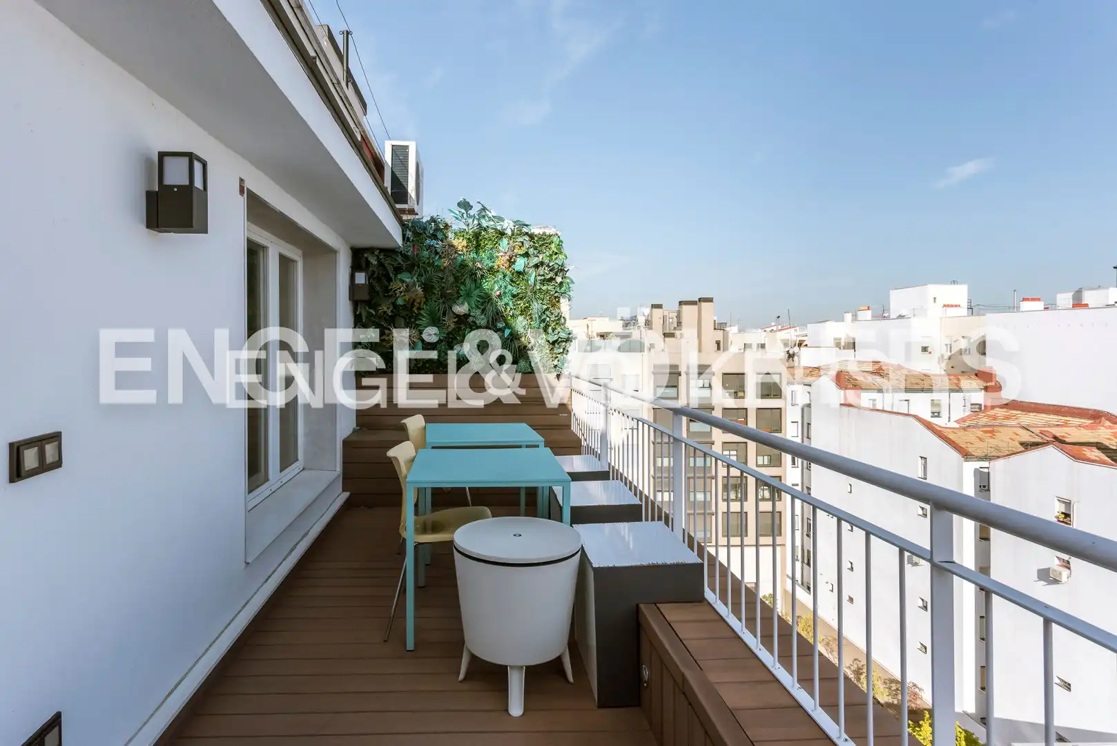 Terrassa de Àtic de lloguer en Madrid amb Aire condicionat, Calefacció i Terrassa