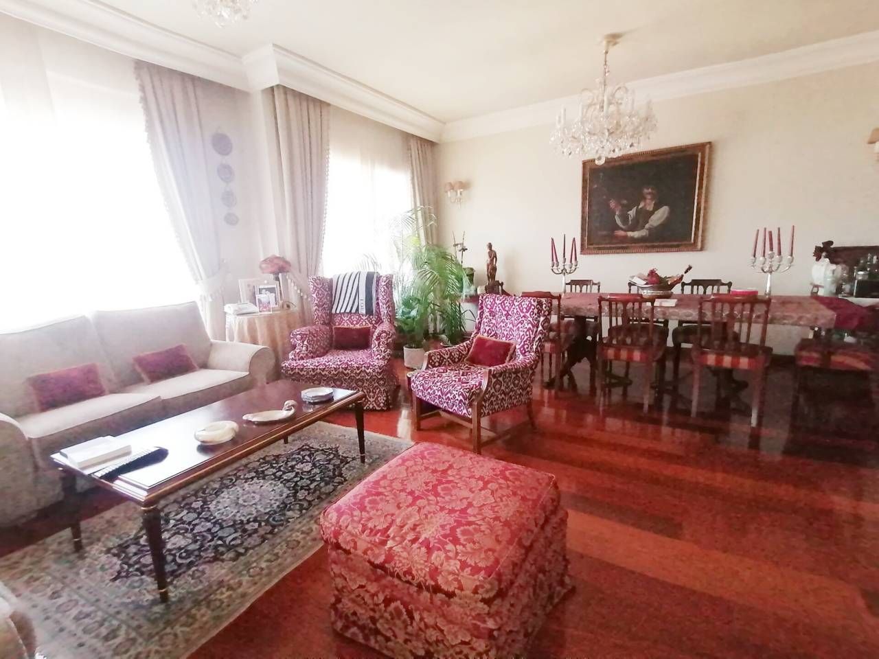 Living room of Building for sale in  Madrid Capital
