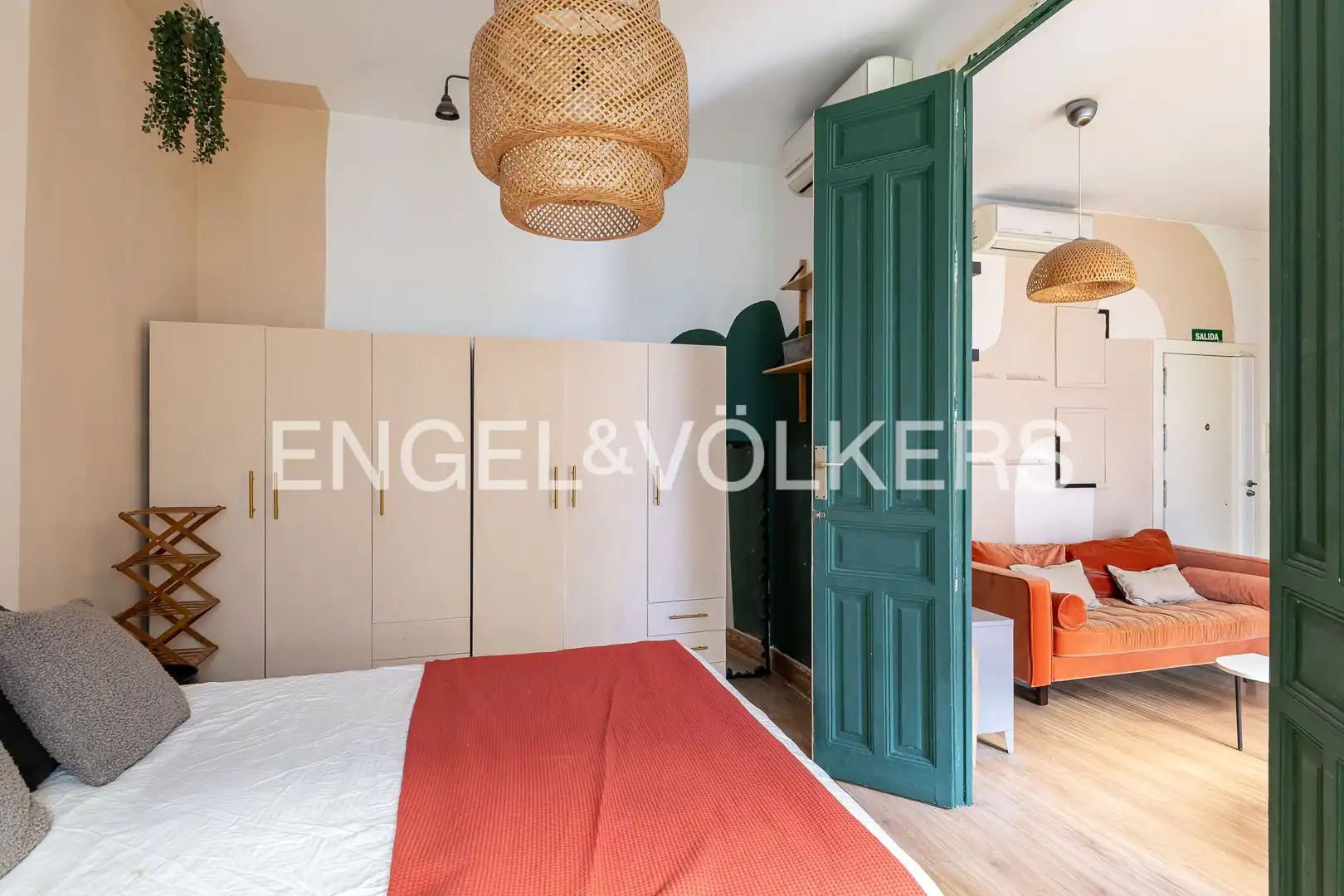 Habitación de Piso de alquiler en Madrid con Aire acondicionado, Calefacción y Parquet
