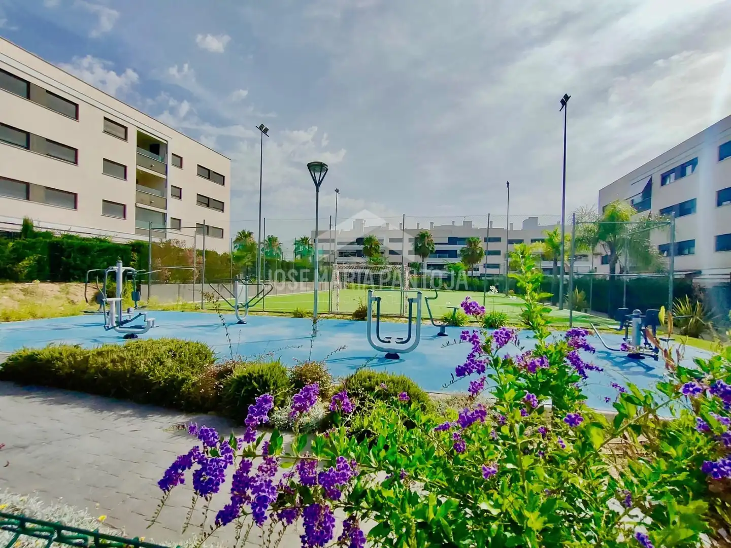 Exterior view of Flat for sale in Jerez de la Frontera  with Air Conditioner, Heating and Private garden