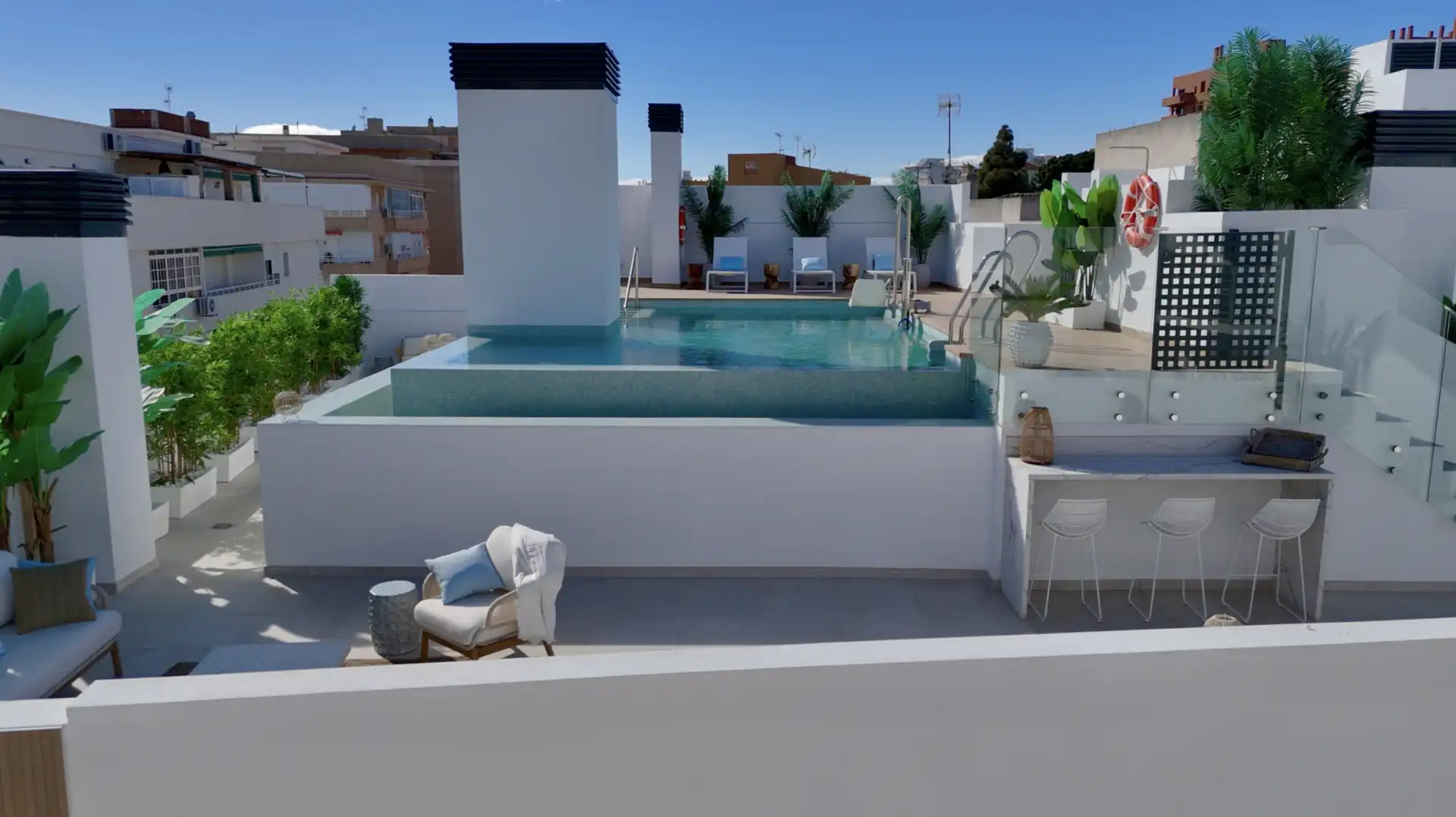 Apartamento con piscina en venta en Estepona Pueblo, imagen 14