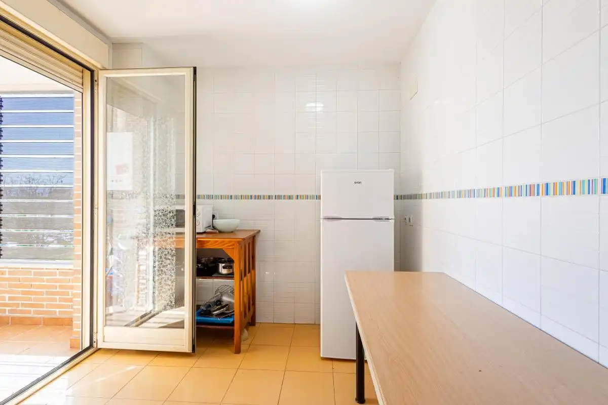 Kitchen of Flat for sale in Toledo  with Heating, Private garden and Swimming Pool