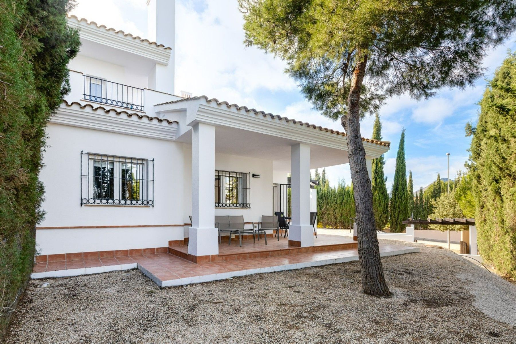 Vista exterior de Casa o chalet en venta en Fuente Álamo de Murcia con Piscina