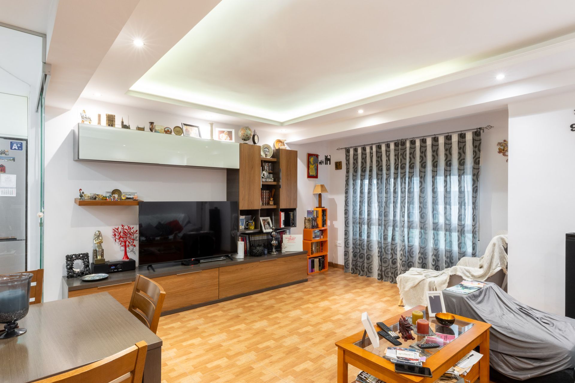 Sala d'estar de Pis en venda en  Valencia Capital amb Aire condicionat i Calefacció