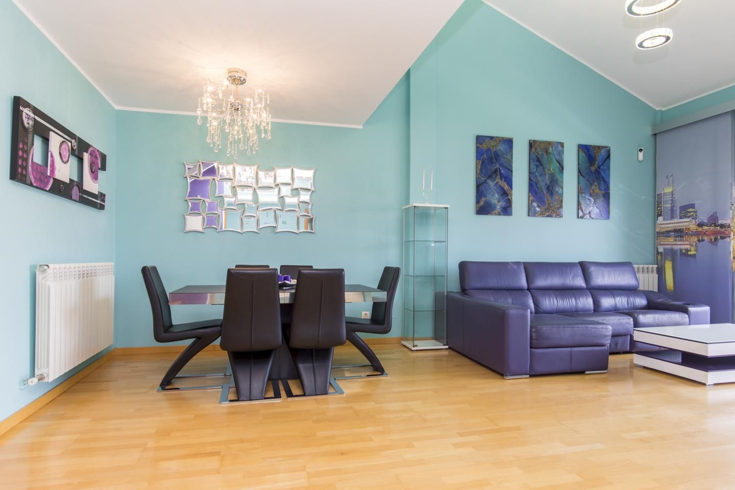 Sala d'estar de Dúplex en venda en  Zaragoza Capital amb Aire condicionat, Calefacció i Terrassa