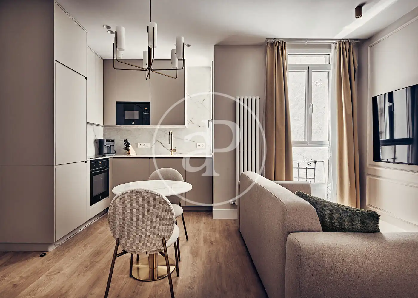 Sala de estar de Piso en venta en Madrid con Aire acondicionado, Calefacción y Amueblado