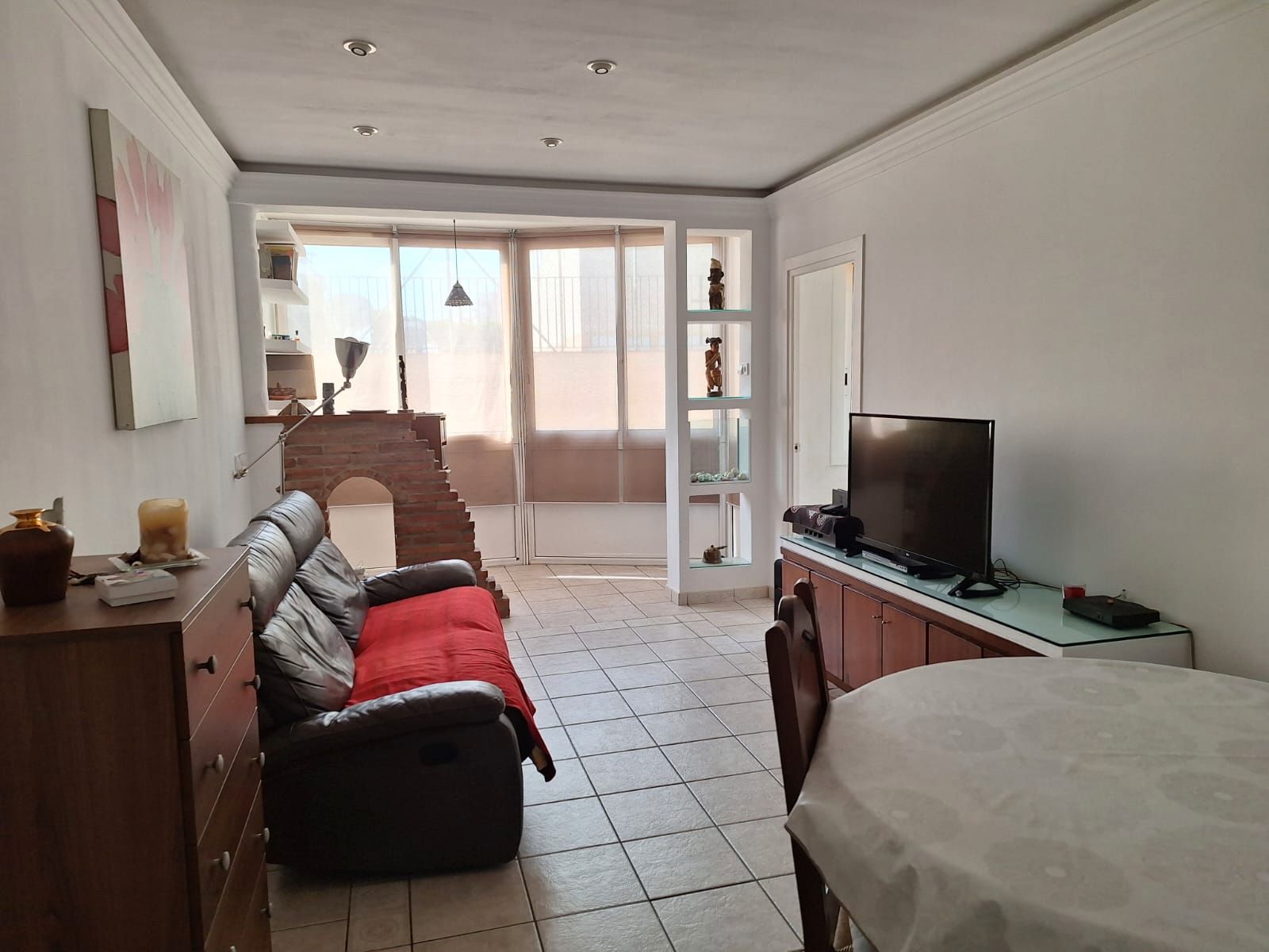 Living room of Flat for sale in Palamós  with Heating and Furnished
