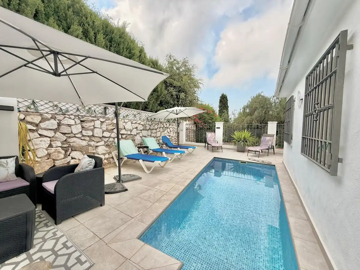 Terrace of Detached homes for sale in Benalmádena  with Air Conditioner, Heating and Private garden