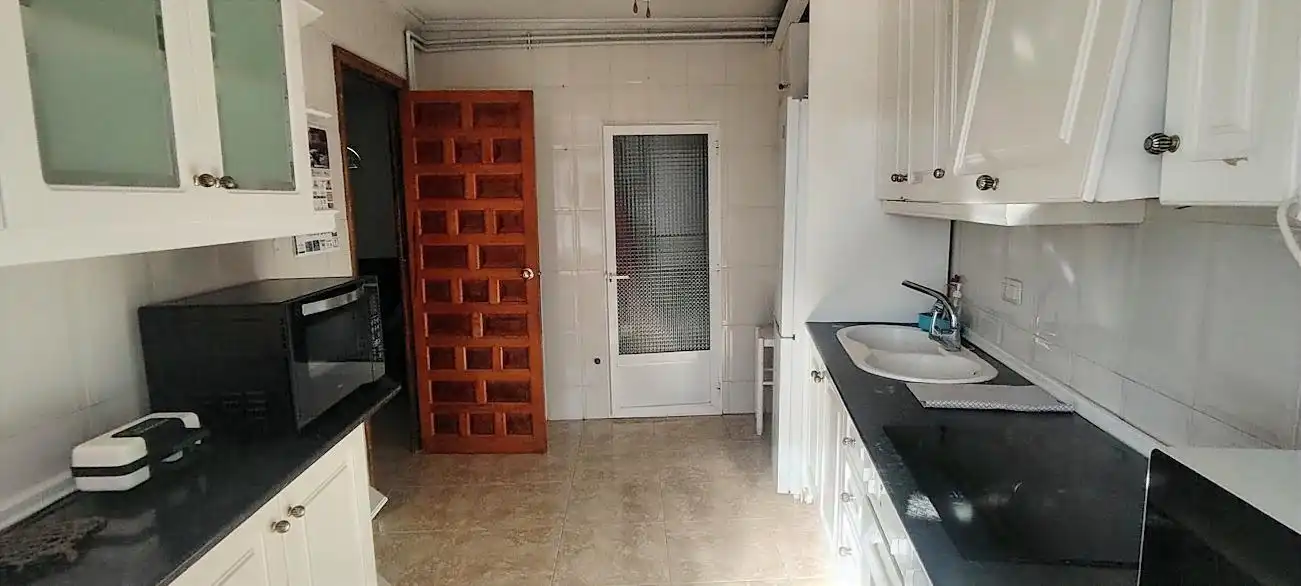 Cocina de Piso de alquiler en Linares con Aire acondicionado, Calefacción y Amueblado