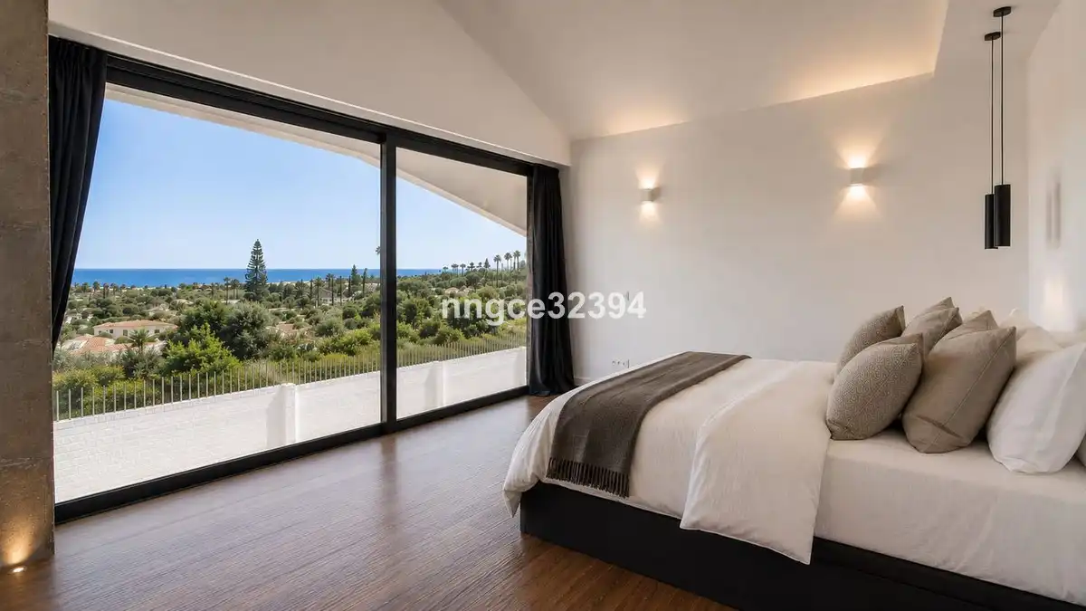 Bedroom of Houses for sale in Estepona  with Air Conditioner, Private garden and Terrace