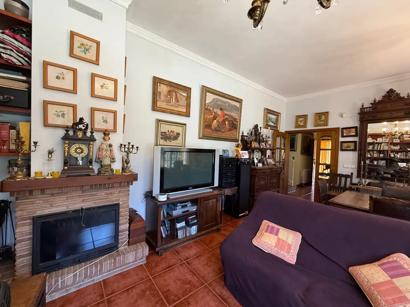 Living room of Houses for sale in Dénia  with Air Conditioner, Heating and Private garden