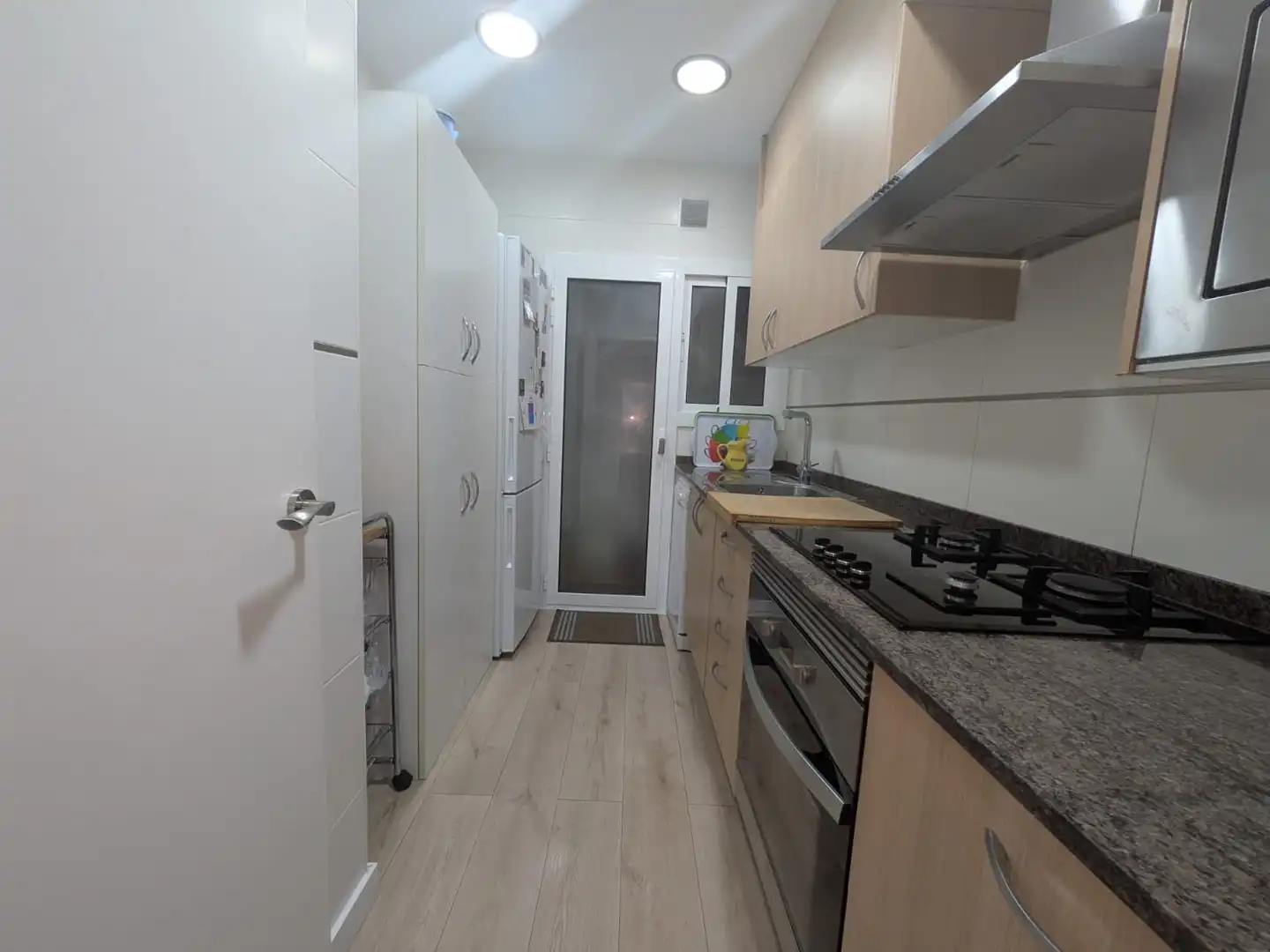 Kitchen of Flat for sale in Sant Joan Despí  with Air Conditioner, Heating and Parquet flooring