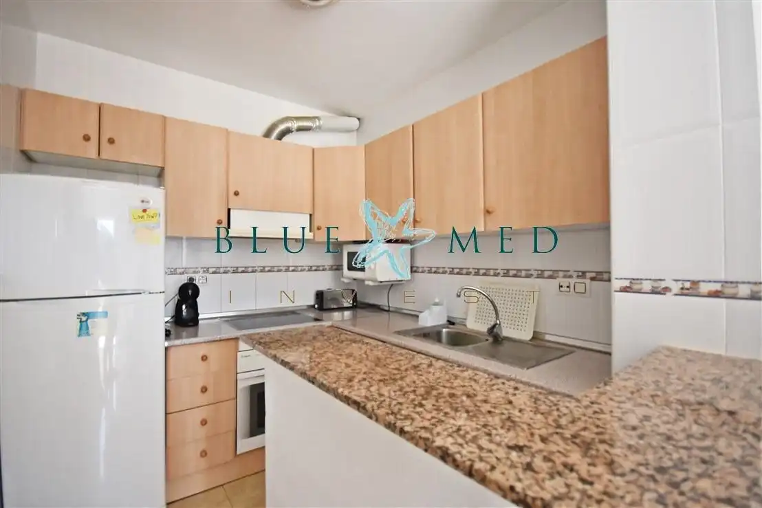 Cocina de Apartamento en venta en Cartagena con Aire acondicionado, Calefacción y Terraza
