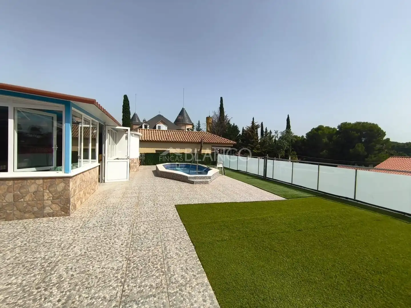 Terraza de Casa o chalet en venta en Piera con Aire acondicionado, Calefacción y Jardín privado