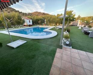 Swimming pool of Country house for sale in Morón de la Frontera  with Air Conditioner, Terrace and Swimming Pool