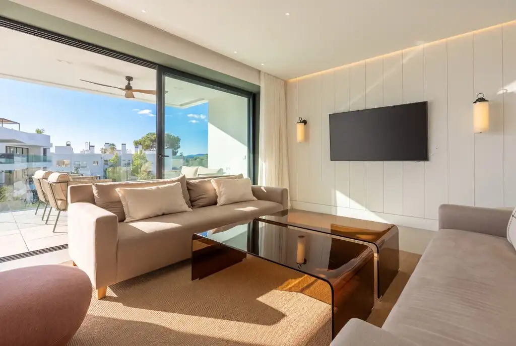 Sala d'estar de Apartament en venda en Port de Pollença