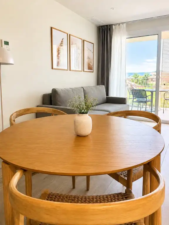 Comedor de Apartamento en venta en Jávea / Xàbia con Terraza, Trastero y Piscina comunitaria