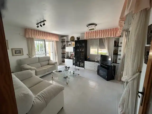 Sala de estar de Apartamento en venta en Sueca con Aire acondicionado, Jardín privado y Terraza