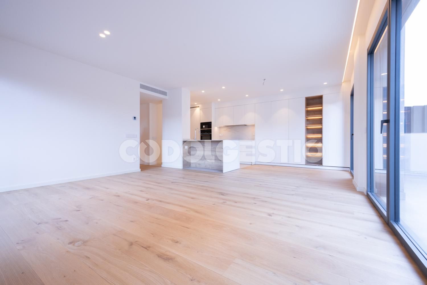 Living room of Flat for sale in Vic  with Terrace and Balcony