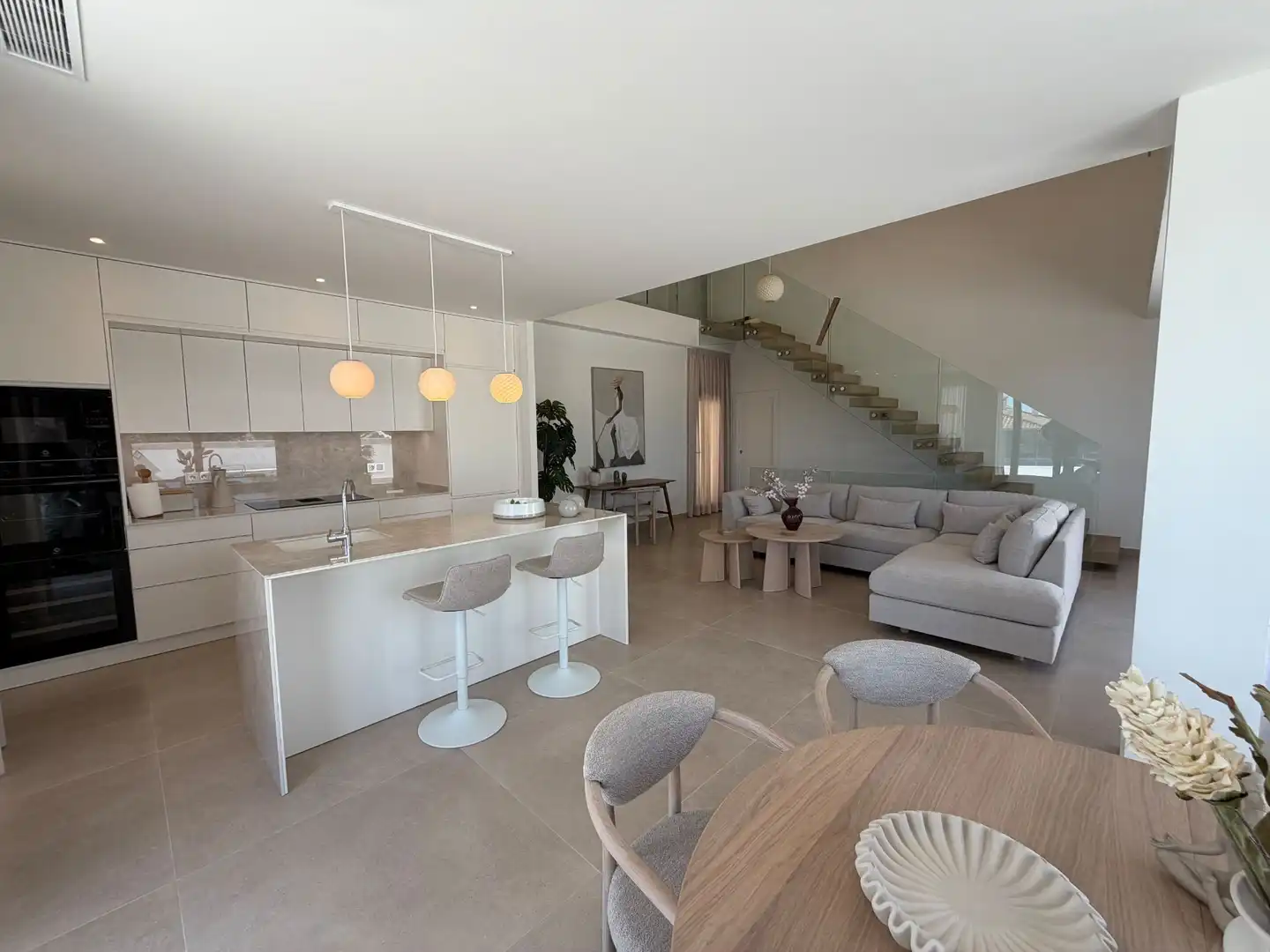 Sala de estar de Casa o chalet en venta en Rojales con Aire acondicionado, Trastero y Piscina
