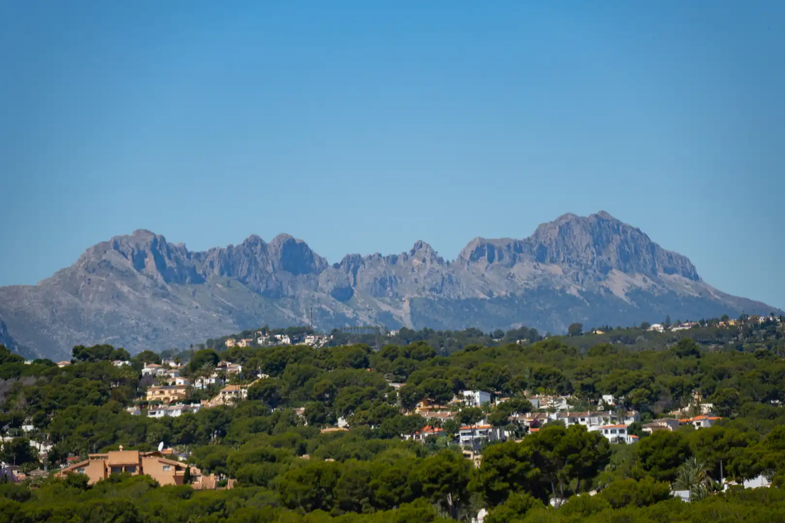 Vista exterior de Casa o chalet en venta en Moraira con Aire acondicionado, Calefacción y Terraza